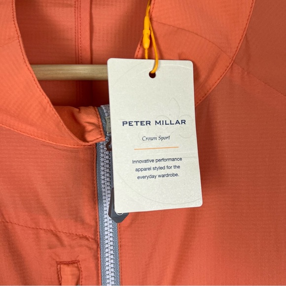 NWT Peter Millar Crown Sport Hyperlight Gust Golf Windbreaker Large - Picture 5 of 6